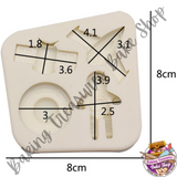 Space Series Astronaut Satellite Silicone