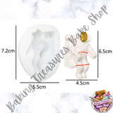Space Astronaut Silicone Mold #3