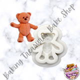 Tiny Teddy Silicone Mold