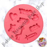 Baby Shower Silicone Mold #2