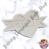 Love Heart with Banner