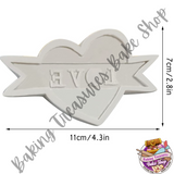 Love Heart with Banner