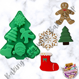 Christmas Tree Silicone Mold