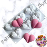 Love Heart  Breakable and Treat Molds