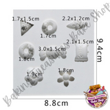 Flower and  Candy silicone mold