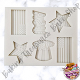 4th Of July Silicone Mold