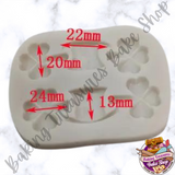 St Patrick's Day Clovers & Hats Silicone Mold  #5