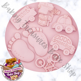 Baby Boys Little Toys Silicone Mold