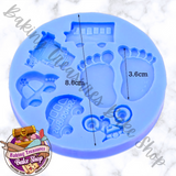 Baby Boys Little Toys Silicone Mold