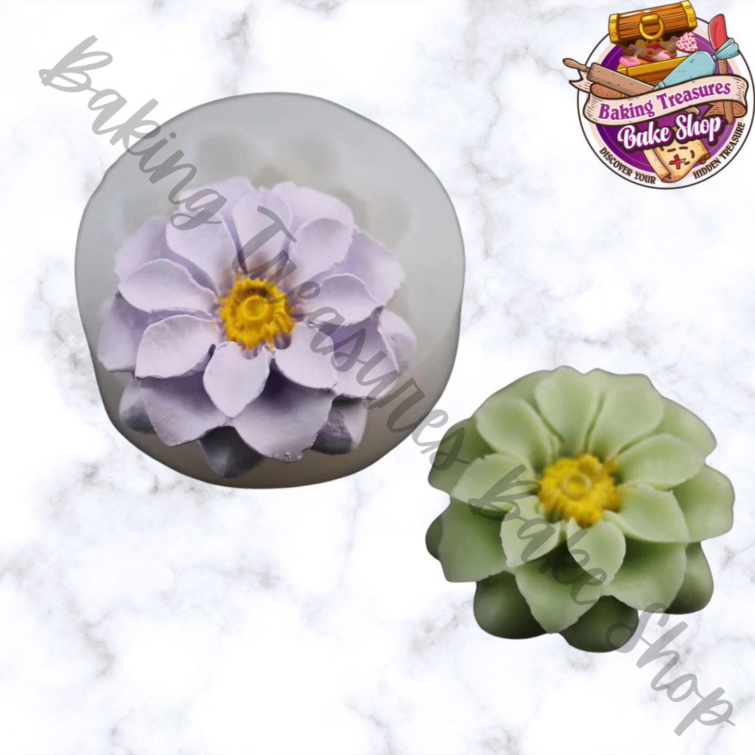succulent silicone mold Succulent Silicone Mold – Baking Treasures Bake Shop