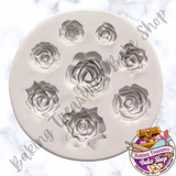 Roses Silicone Mold 8 Cavity