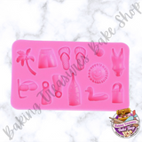 Summer Vacation Silicone Mold #1