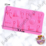 Summer Vacation Silicone Mold #1