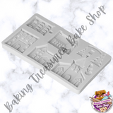 Christmas Village House Silicone Mold