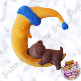 Small - Bear on the moon Silicone Mold