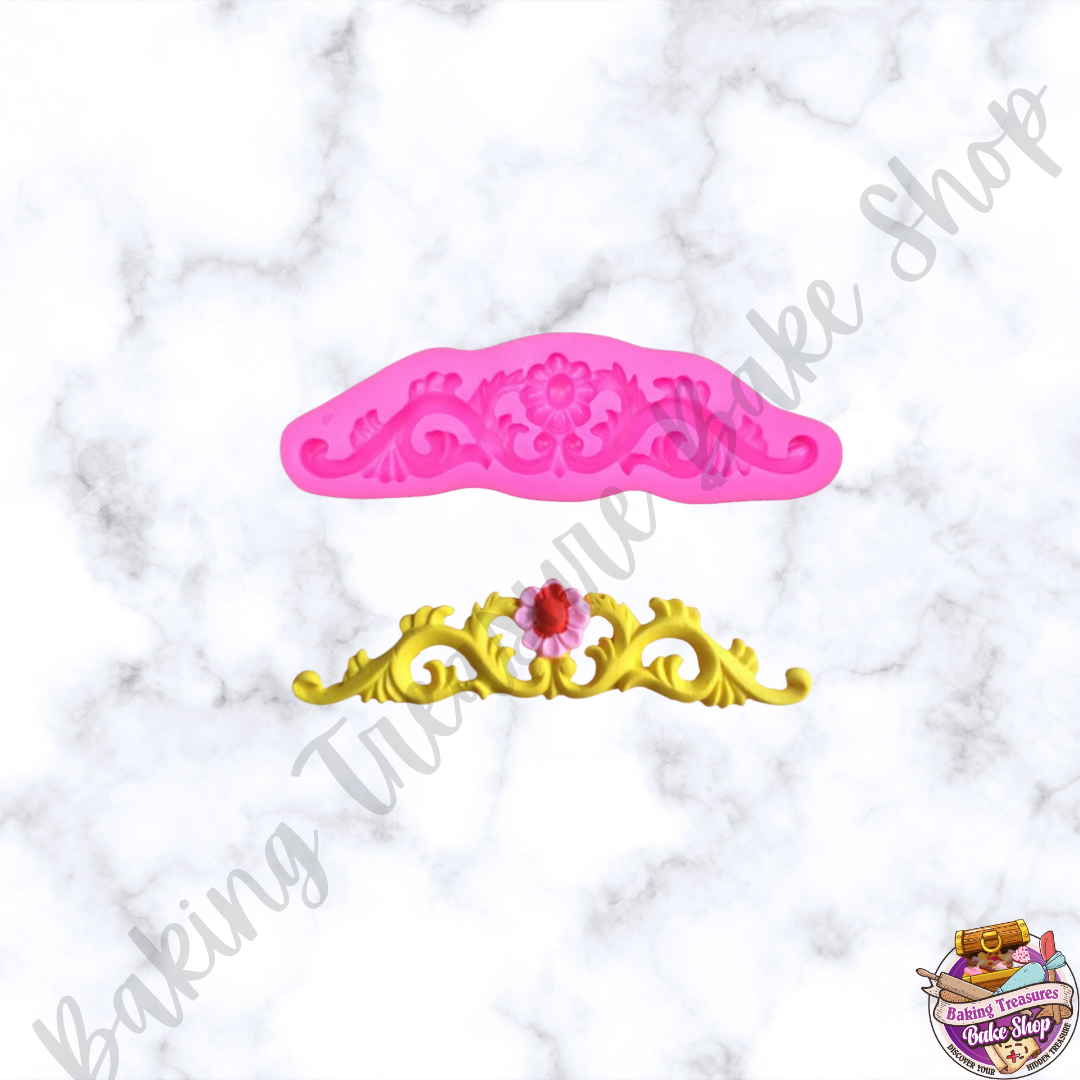Flower Filigree Silicone Mold – Baking Treasures Bake Shop
