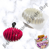 Silicone Cake Mold  – Stripy Oval