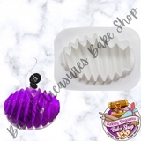 Silicone Cake Mold  – Stripy Oval