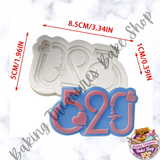 520 " I Love You " Silicone Mold