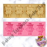 Cowboy Bob Silicone  Mold