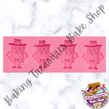 Cowboy Bob Silicone  Mold