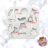 Summer Vacation Silicone Mold #2