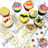Superhero Tappit Fondant cutter