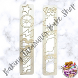 Superhero Tappit Fondant cutter