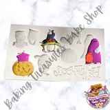 Halloween Assorted Characters Silicone Mold