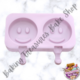 Happy Face Cakesicles Silicone Mold