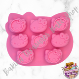 Cute Cat Silicone Mold #5