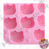Cute Cat Silicone Mold #5