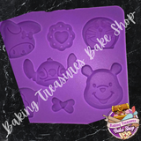 Character Face Silicone Mold #1