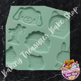 Character Face Silicone Mold #2