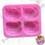 Cute Cat  Silicone Mold #3