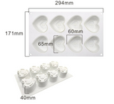 Valetines's Locked Heart Silicone Mold