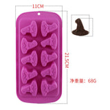 Chocolate  Silicone Mold- Witch Hats