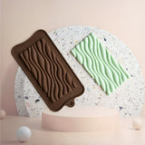 Chocolate Bar Silicone Mold - Wave