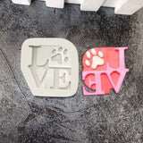 Paw Love Silicone Mold