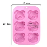 Bears Girl & Boy Silicone Mold