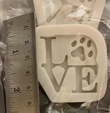 Paw Love Silicone Mold
