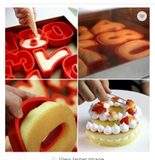 Silicone Mold Cake Pans 0-8 Number Cake