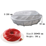 New Round Swirl Cake Mold For Baking Amazing Dessert Art Mousse Silicone 3d Mould Pastry Pan