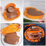 Halloween Pumpkin Baking Pan  Silicone Mold