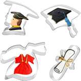 Graduation Cookie Cutter 4 pc