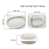 Silicone Cake Mold  – Stripy Oval