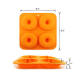 Doughnut 4 Cavity Silicone Mold