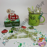 Grinchmas Acrylic sticks