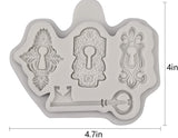 Victorian keys Silicone Mold