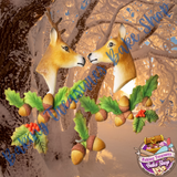 Reindeer  Christmas Silicone Mold